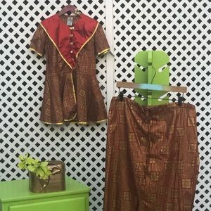 Ankara (African Material) Skirt